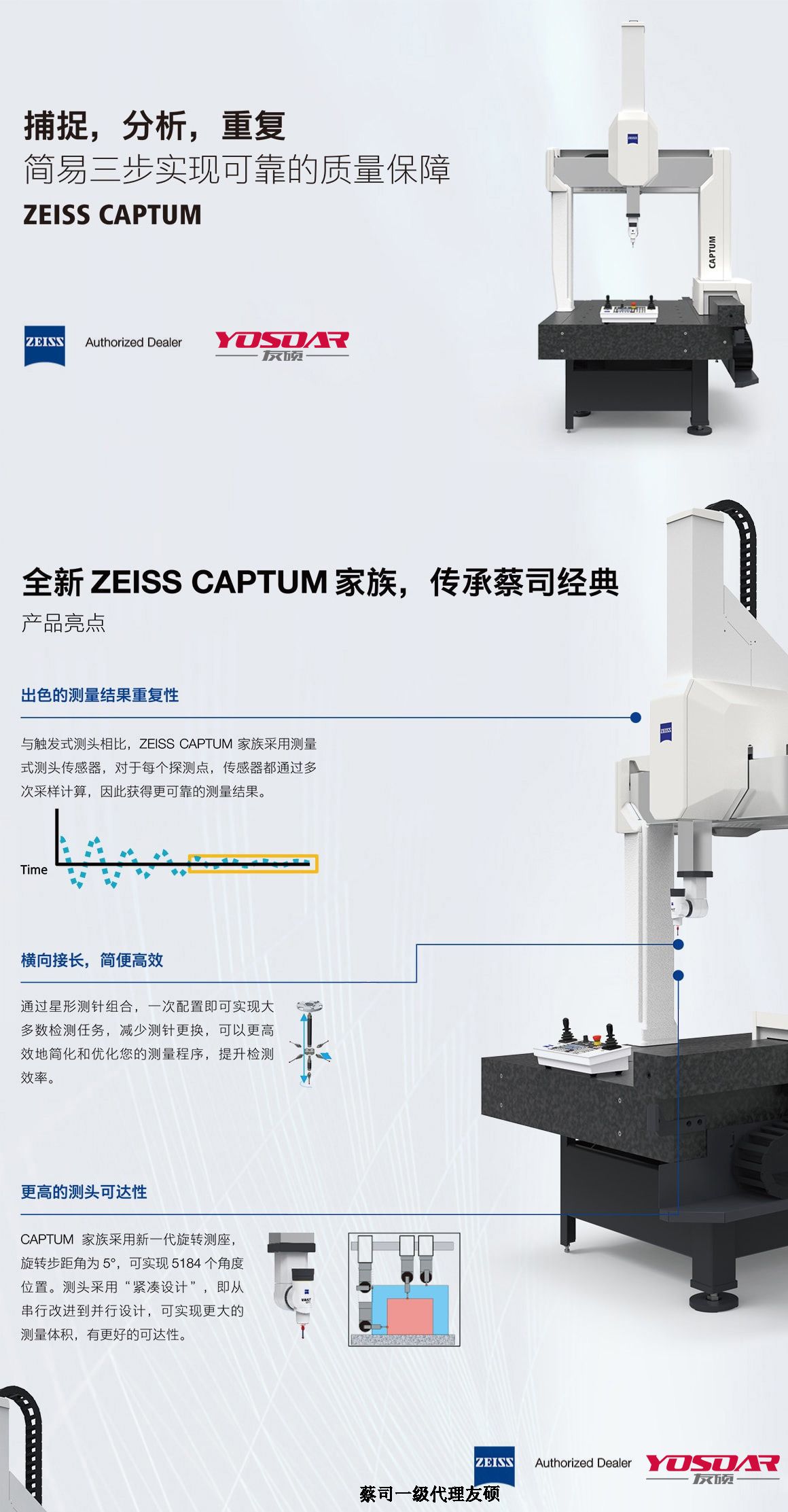 珠海蔡司三坐标CAPTUM